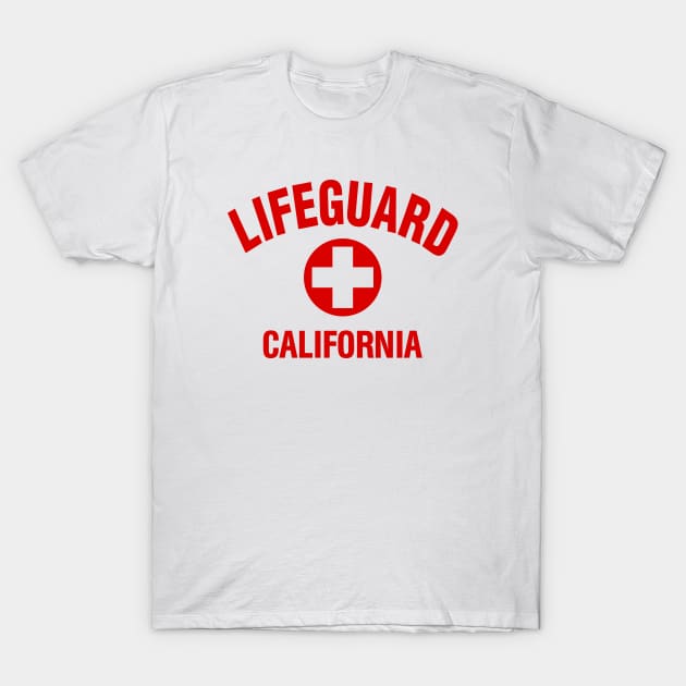 Lifeguard California T-Shirt by parashop